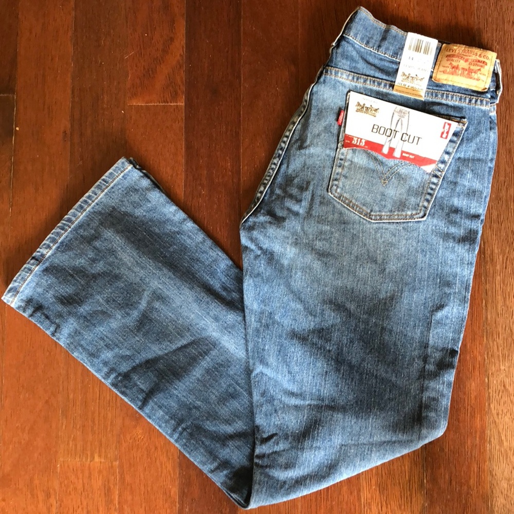 NEW Levi’s Bootcut 515 Regular Fit Stretch Jean 14